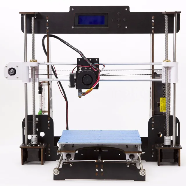 Best Value 3D Printer Prusa i3 Reprap MK8 DIY Kit MK2A Heatbed LCD Power Failure Resume Printing Impresora 3d Germany UK, No tariff