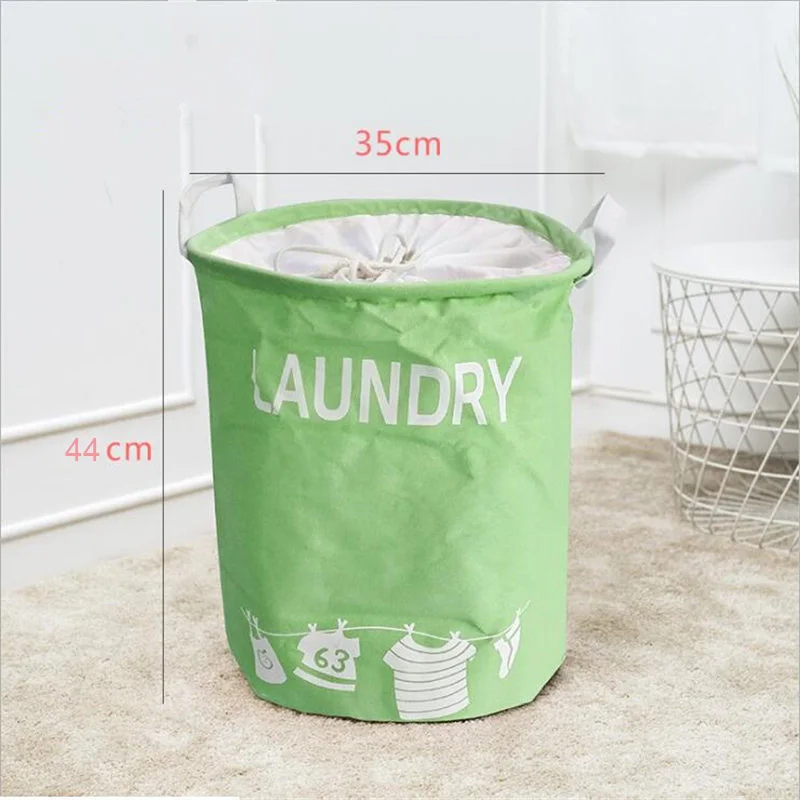 drawstring basket