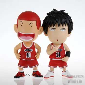 

Slam dunk shohoku sakuragi & Rukawa Kaede Boxed 1 pcs/set 17 cm PVC action figure Toy Free Shipping KA0394