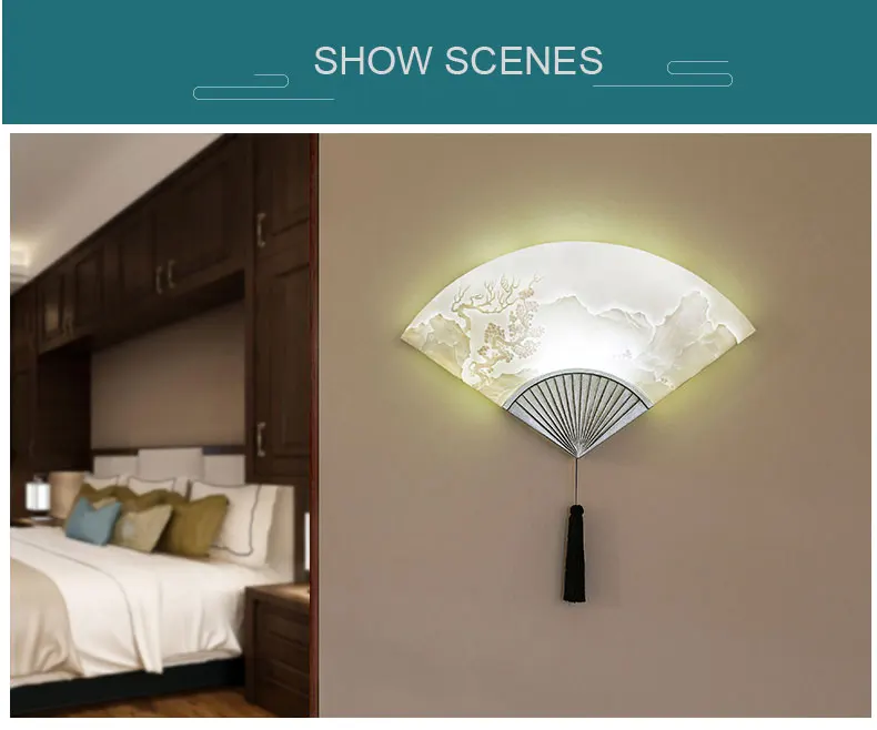 Креативный китайский настенный светильник, винтажный светильник для гостиной, коридора, коридора, лестницы, настенный светильник, домашний ресторан, ретро настенное освещение