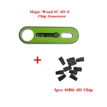 Magic Wand 4C 4D Transponder Chip Generator,G Chip Converter For Mazda/Ford with 5pcs Special 40Bit Small Capacity Copy Chips