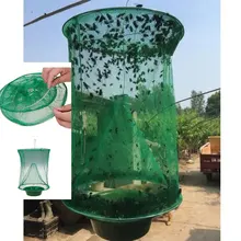 Health Pest Control Reusable Hanging Fly Catcher Killer Flies Flytrap Cage Net Trap Garden Home Yard Supplies