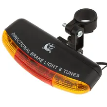 5pack x (XC Versatile mountain bike blinker + bicycle taillight + Horn + stoplights Multifunction Electronic bell
