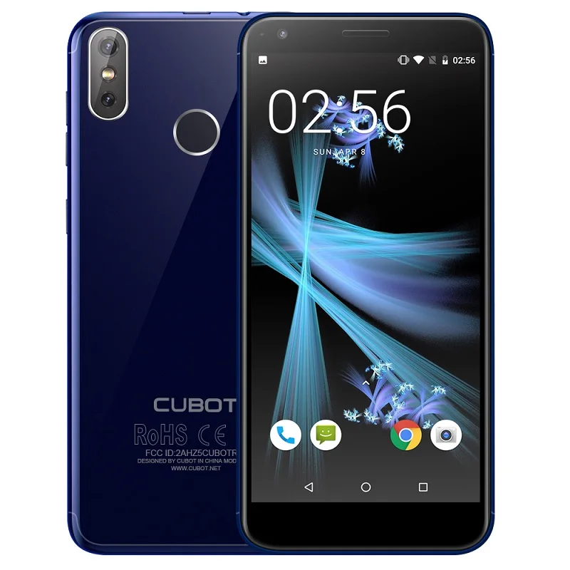 Cubot R11 Android 8 1 2 GB 16 5 ''HD 18:9 + Экран 1440x720 Смартфон MT6580 4 ядра двойной задней камерами