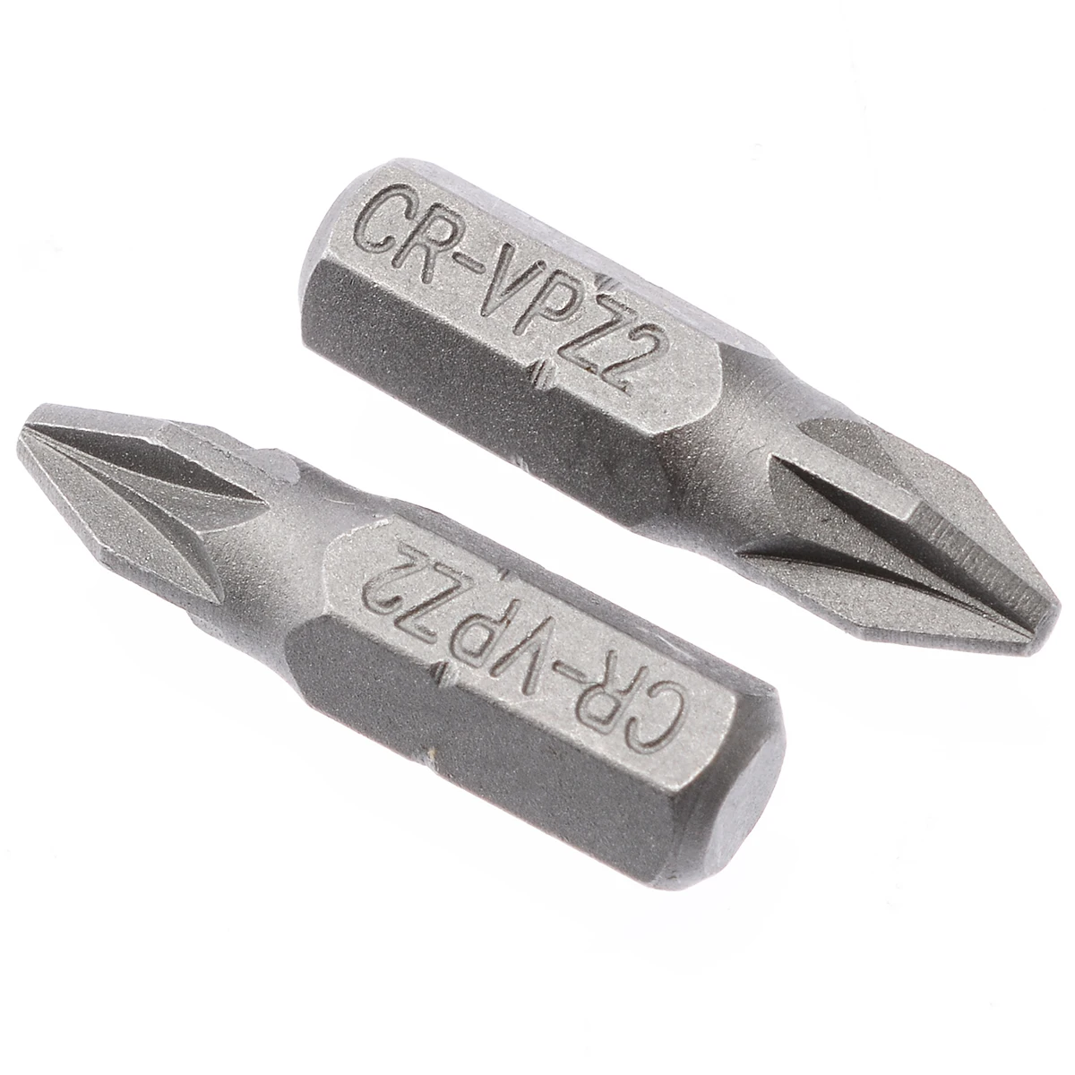 10Pcs/Set 1/4" 6.35mm PZ2 Hex Pozi Screwdriver Bits 25mm Sliver Hex Magnetic Hand Tools Kit