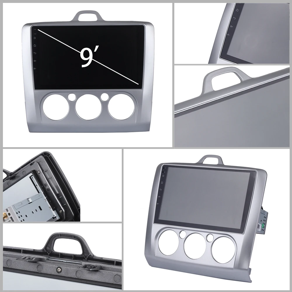 Clearance Android 9.0 Car 1 din Stereo  for Ford focus 1999 2000 2001 2002 2003 2004 2005 2006 2007 2008 GPS Car Radio Bluetooth 9" 2 Clearance Android 9.0 Car 1 din Stereo  for Ford focus 1999 2000 2001 2002 2003 2004 2005 2006 2007 2008 GPS Car Radio Bluetooth 9" 2