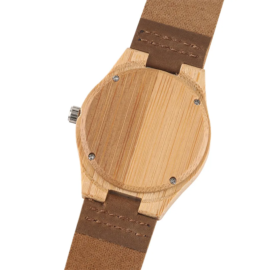 simple design fashion bamboo woood women watches05