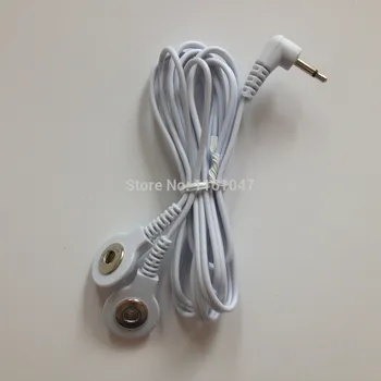 

FREEshipping 5pcs Electrode Lead Wires/Cables for Tens Machines DC 2.5mm 2in1 Stud / Snap CONNECTION for Therapy Massager