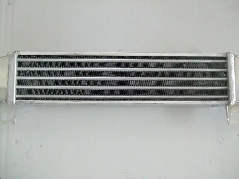 Turbo Aluminum Intercooler 2/" 550x140x70 mm Delta Fin Same Side Outs 2 Inch