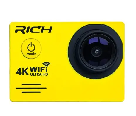 2018 Новая Спортивная камера RICH J550R s 4K 2 7 K 1080P Экшн 16MP WiFi 30M Водонепроницаемая 2.0LCD Full
