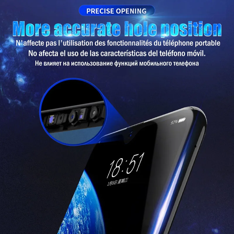 2000D гидрогель пленка для Samsung Galaxy S10E S8 S9 S20 fe S21 Примечание на самсунг 20 Ультра 9 10 Plus