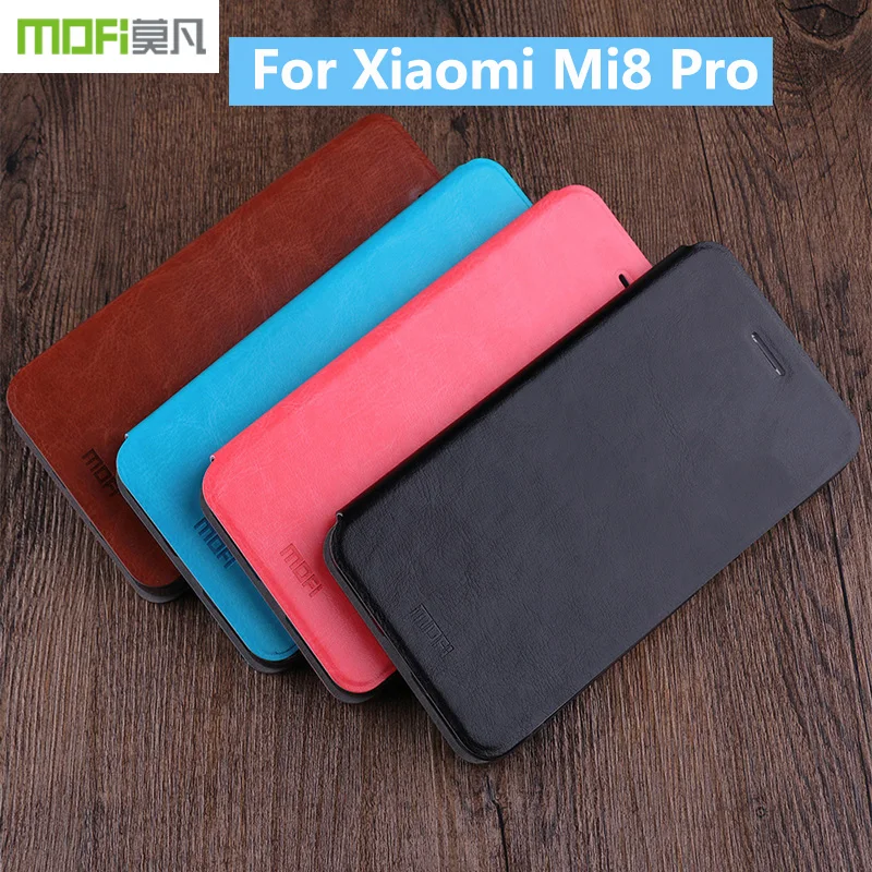 Для Xiaomi Mi 8 Pro Оригинальный Роскошный кожаный флип-чехол MOFi Rui Series для Mi8 защитный |