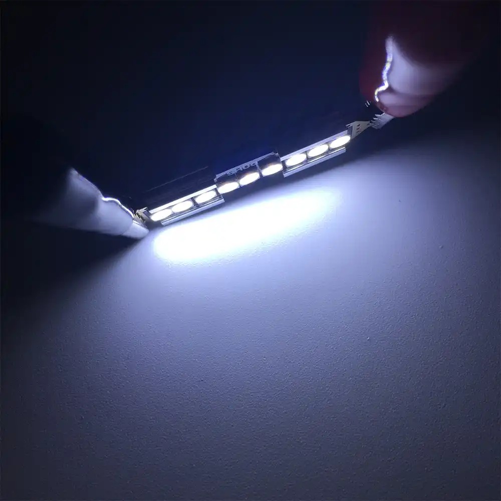 YSY 100x Canbus без ошибок автомобильная светодиодная лампа 31 мм 36 39 41 3030 3 6 9 SMD C5W C10W SV8.5 211