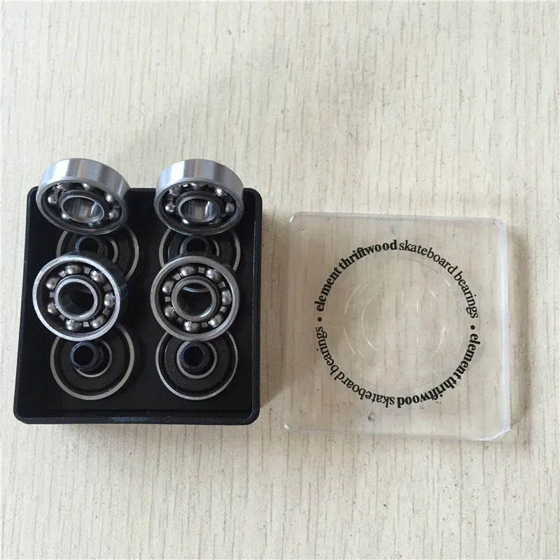Box package but perfect bearings 8pcs/set Skateboard Bearings Skate