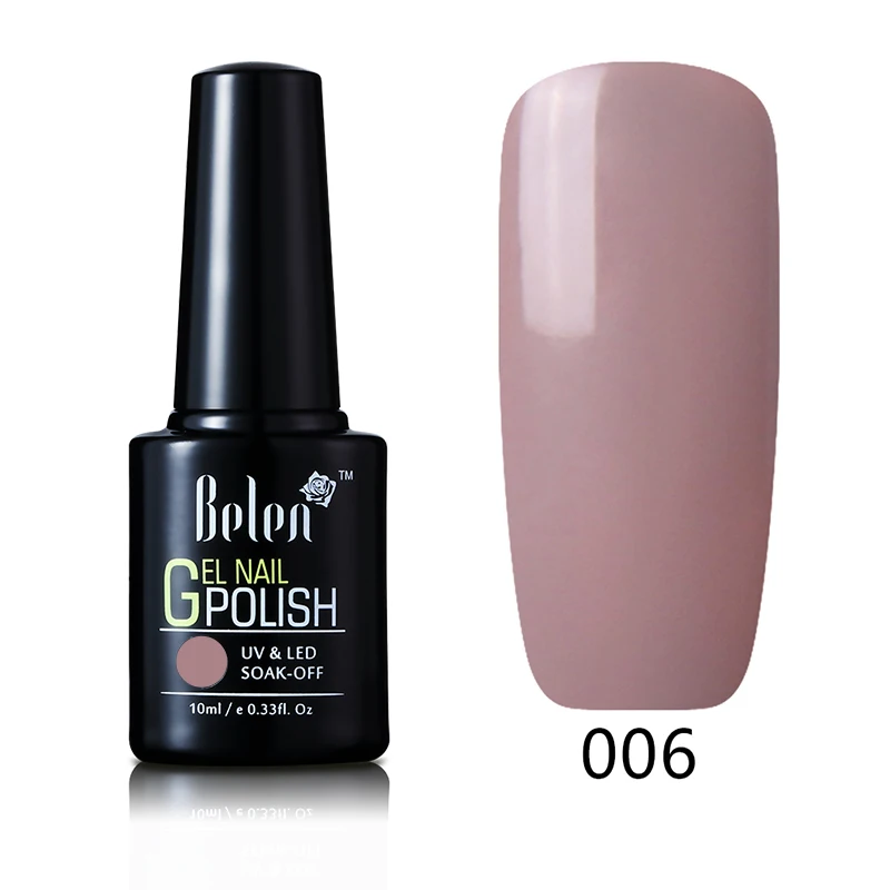 Гель лак для ногтей Belen 10 мл УФ светодиодный серии Lucky Nude долговечных ногтей|led nail