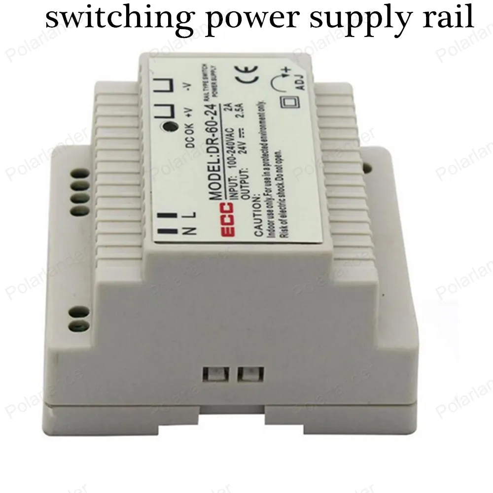 

AC/DC 24V2.5A LED strip Driving power supply rail dual output power supply High quality aluminum Lighting Transformer