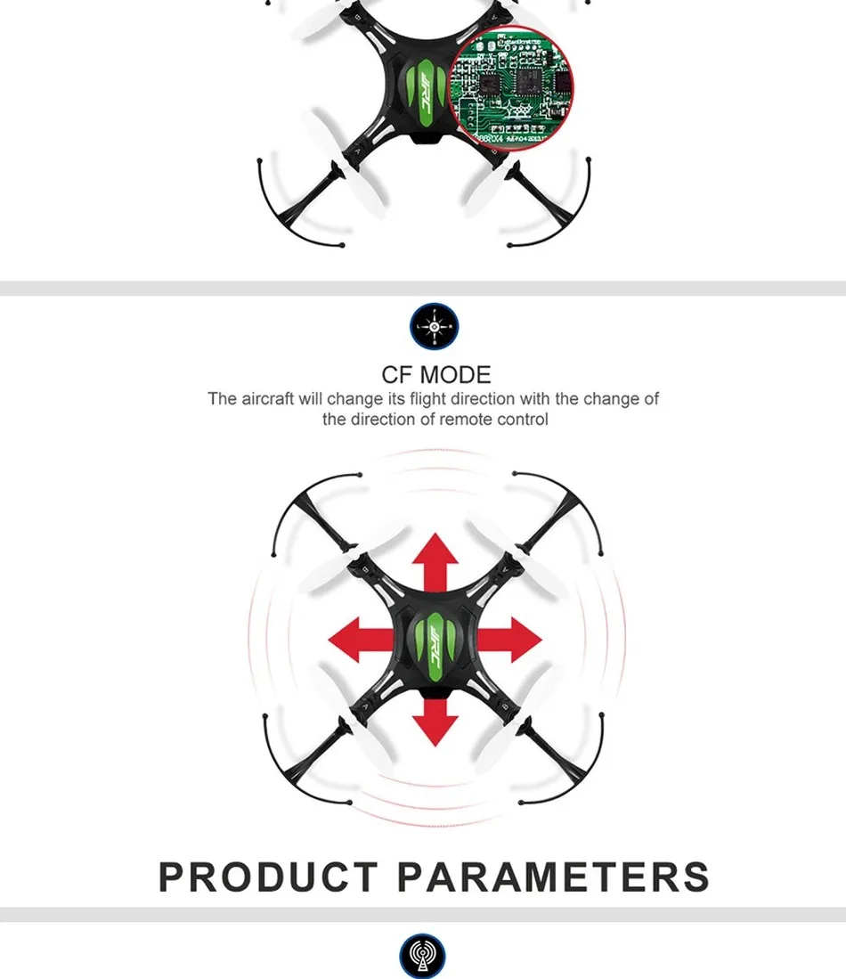 JJRC H8 мини Дрон Безголовый режим 6 осевой гироскоп 2,4 ГГц 4CH RC Квадрокоптер Дрон с функцией опрокидывания на 360 градусов RC вертолет