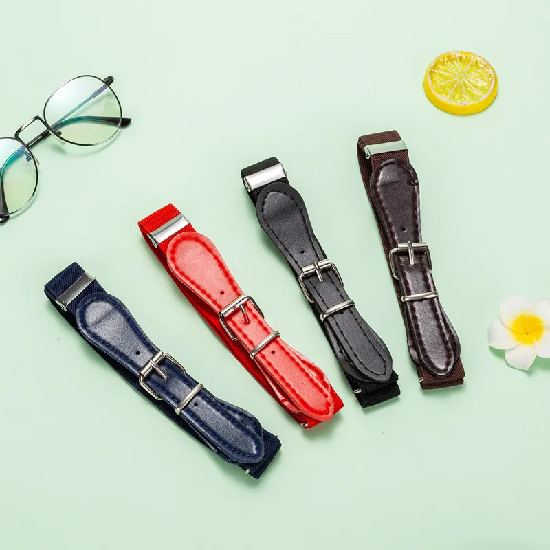 

fashion New Children Belts candy colored elastic belt Boys Girls adjustable Stretch Waist Belt Waistband