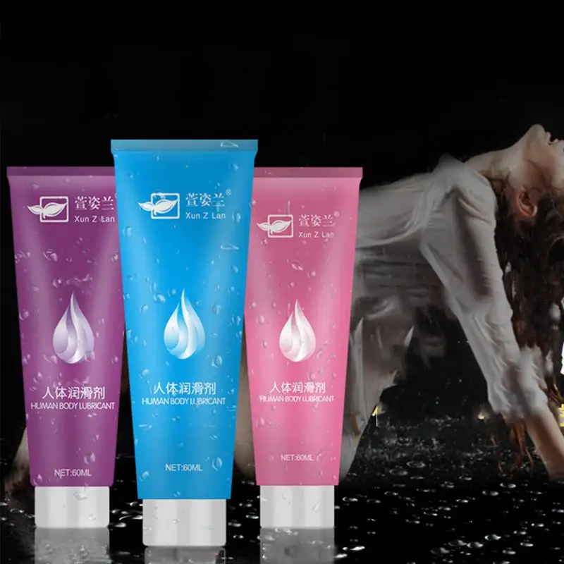 60ML water-base Sex Lube Lubricante Easy To Clean Lubricant For Oral Vagina Anal Gel Gay Lubricants transparent | Красота и здоровье