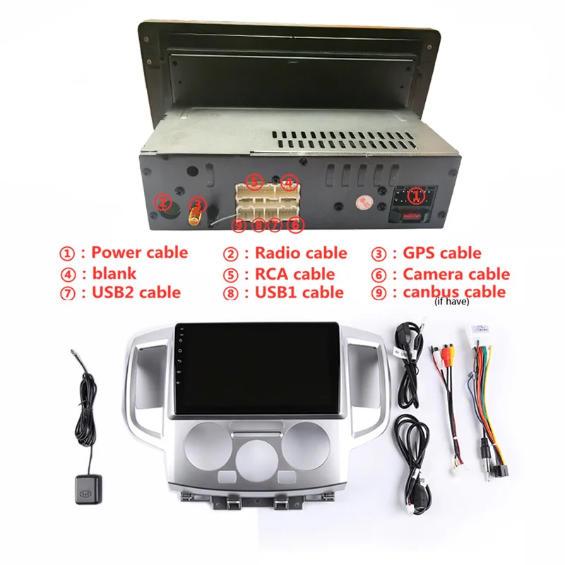 Excellent 9" 4G RAM 2.5D IPS 8 CORE Android 9.1 Car DVD Multimedia Player GPS for Nissan NV200 2010 2011-2014 audio car radio navigation 5