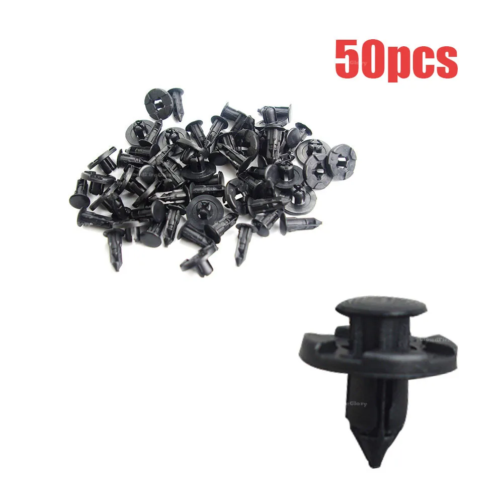 CloudFireGlory 01553-09321 FOR NISSAN 350Z For INFINITI G35 FX35 BUMPER PUSH CLIPS PLASTIC RIVET FASTENER