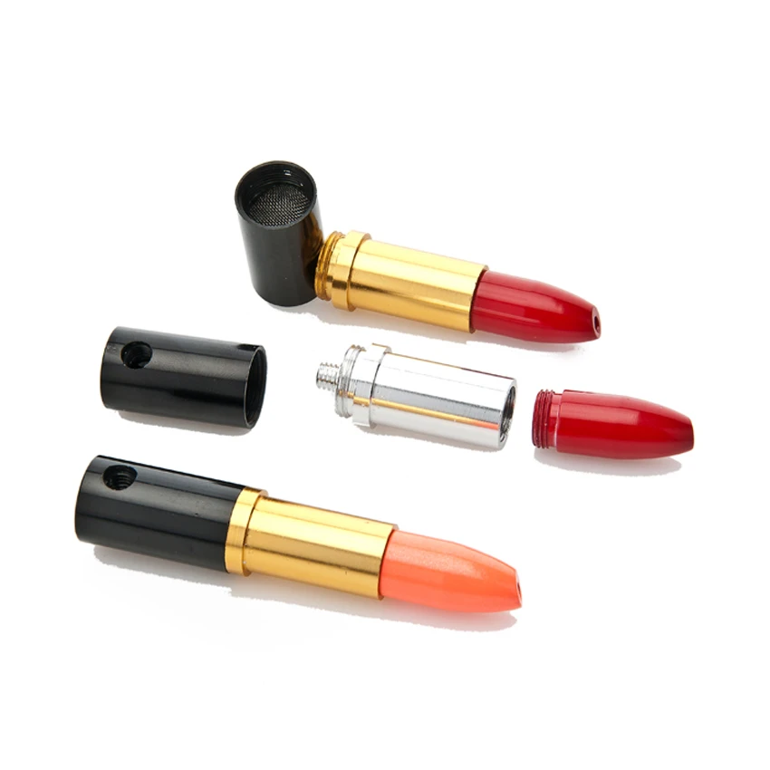Smoking Pipe Weed Long Lipstick Pen Greener Vape