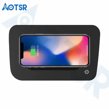 

Aotsr Wireless car charger for Toyota RAV4 2016-2017 Intelligent Infrared Fast Wirless Charging Car for Phone/Sumsang/Nokia