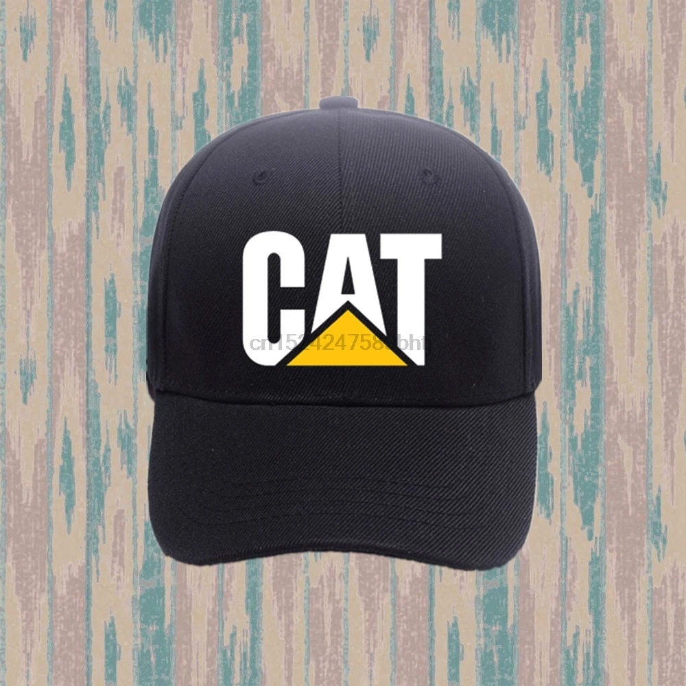 

NEW Caterpillar Cap Baseball Stylish Hat Car Adults Golf Printed Black Red Snapback