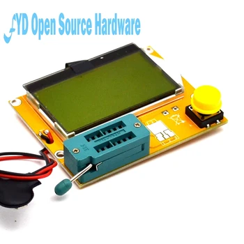 

LCR-T4 ESR Meter Transistor Tester Diode Triode Capacitance SCR Inductance New Drop Ship