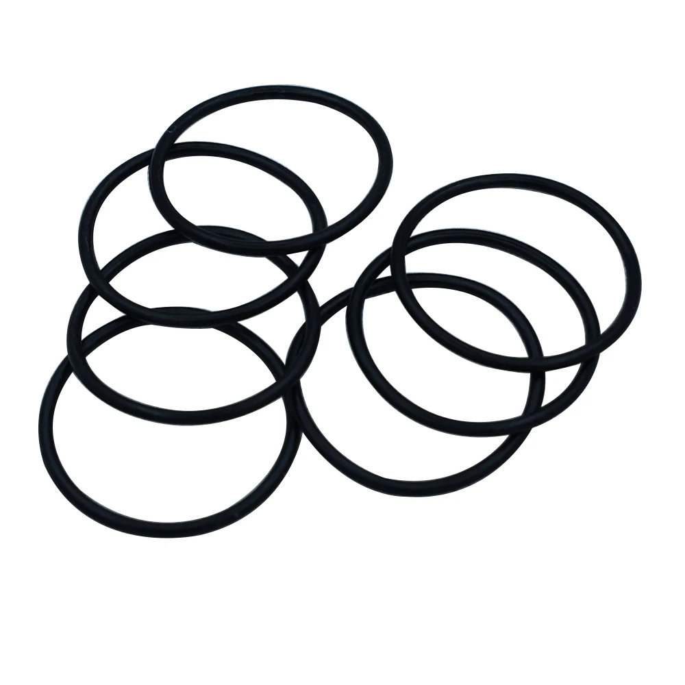 Black Nitrile Rubber 2mm Thickness O Rings Seals Washer 6-165mm Outside Diameter NBR O Shaped Rings Washer Gaskets
