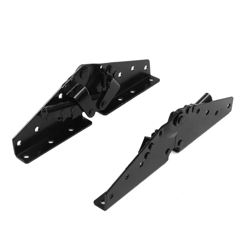 

MTGATHER KYA023-1 Hot-rolled Steel Black Sofa Bed Bedding Furniture Adjustable 3-Position Angle Mechanism Hinge Hardware New