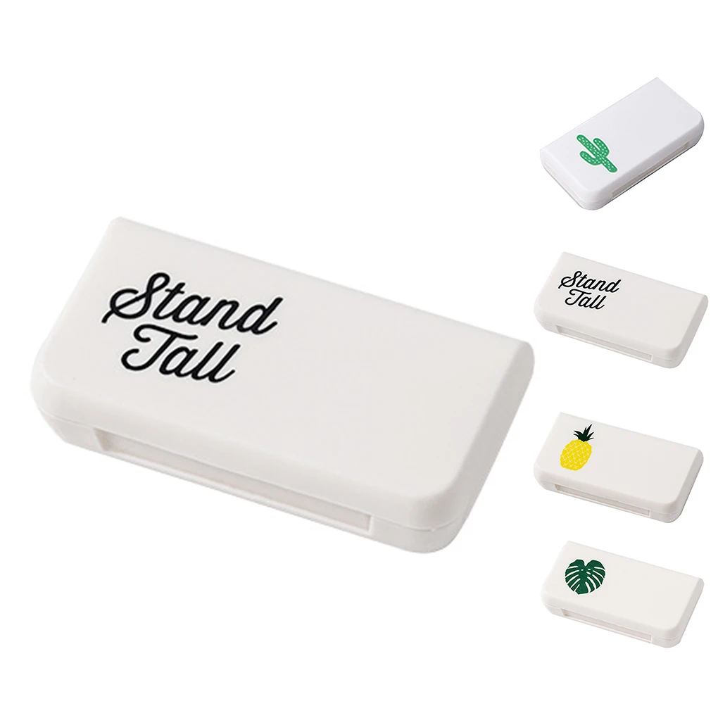 

Portable Mini Pill Case Boxes 3 Grids Travel Home Pills Container Home Holder Cases Storage Box