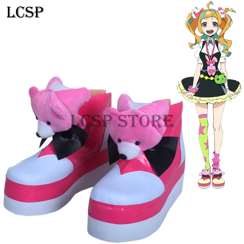 

LCSP Kiznaiver Niyama Nico Cosplay Boots Japanese Anime Shoes Handmade