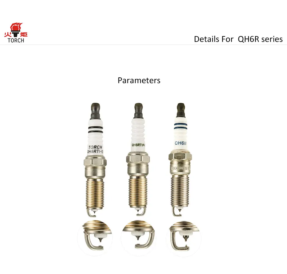 4packs 6packs China Original Torch Spark Plugs Hr8nii332x Iltr6a