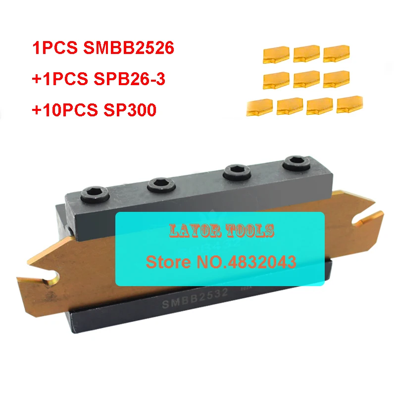 

25 мм petiole SPB26-3 1 шт. + SMBB2526 1 шт. + SP300 NC3020/NC3030 10 шт. = 12 шт./компл. NC3020/NC3030 обрабатывающий стальной токарный инструмент с ЧПУ