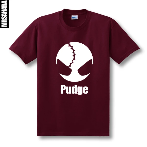  2016 new Mens Pudge DotA 2 Man's T-shirt game shirt free shipping