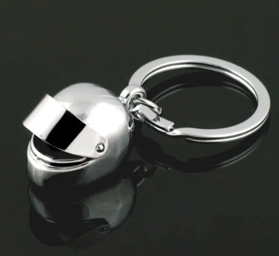 Wholesale Fashion Silver Alloy KeyChain Personality Metal Motorcycle