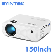 BYINTEK SKY K2 150inch LED Mini Micro Portable Video HD Projector with Speaker HDMI USB For Game Movie 1080P Cinema Home Theater