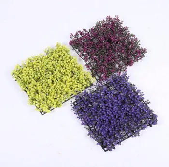

2 Pieces 25*25cm Artificial Plastic Cherry Flowers Grass Lawn For Wedding Home Office Hotel Decoration