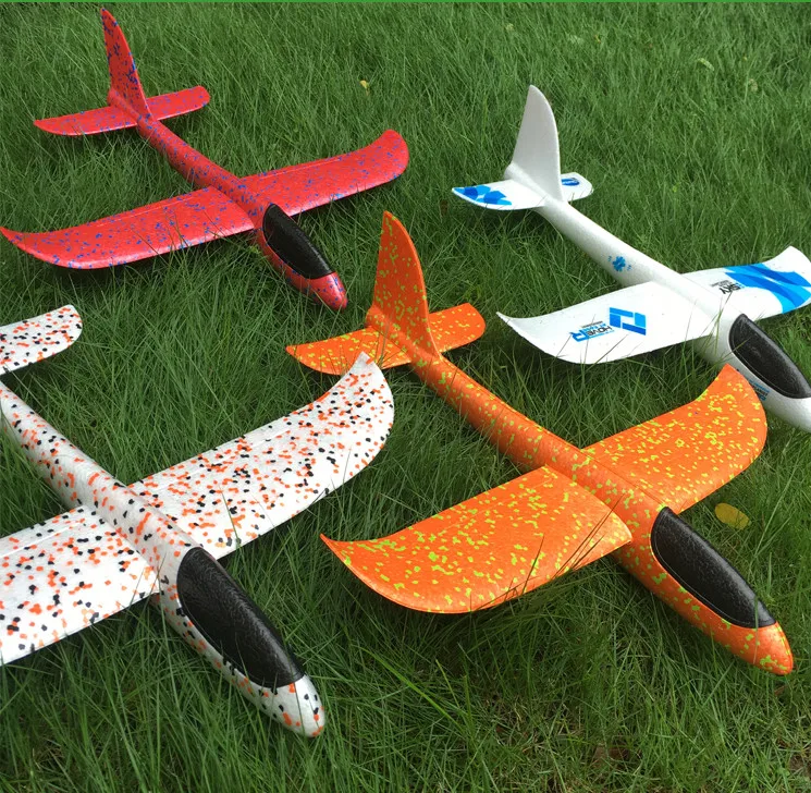 

High quality Throw Flying Glider Planes Foam Aeroplane Aircraft Glider Hand Throw Plane Toys Children boys outdoor game sports