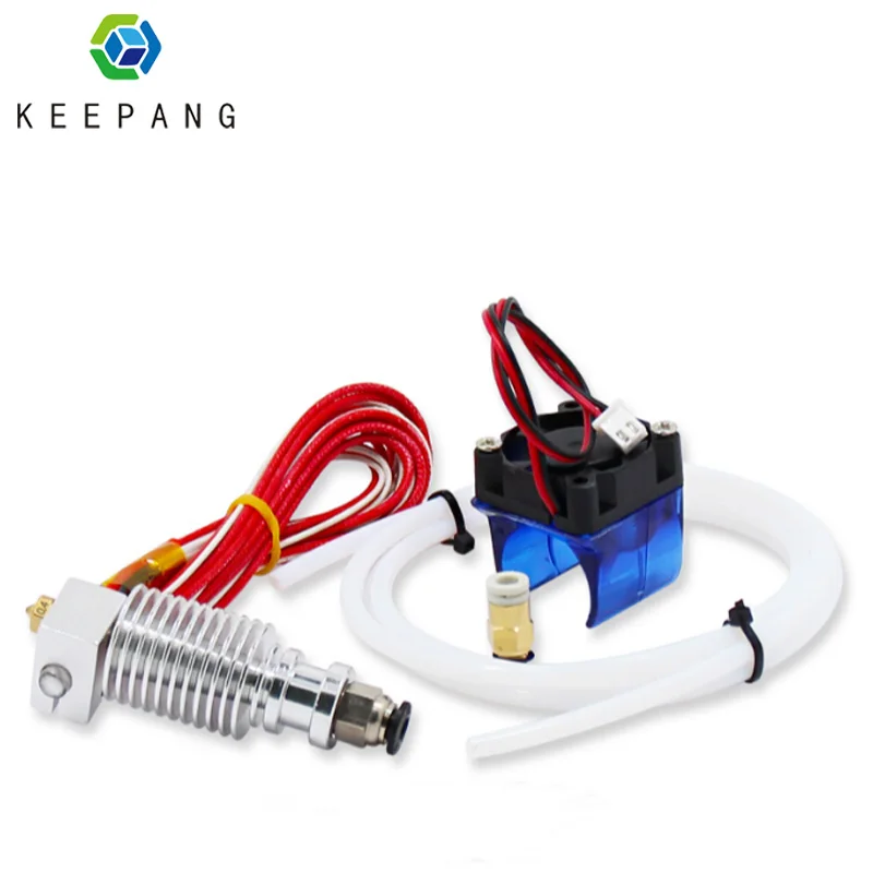 Экструдер для 3D принтера Kee Pang E3d v6 v5 Hotend 1 75 мм охлаждающий вентилятор s сопло