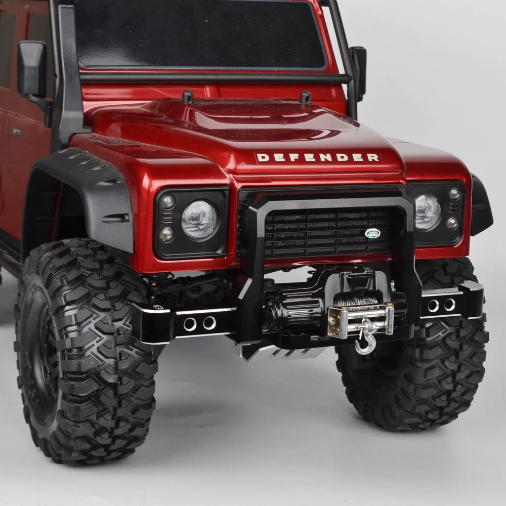 RC 1/10 Metal TRX4 Front/Rear Bumper for 1/10 RC Crawler Car Traxxas TRX-4 TRX4 Accessories Upgrade Parts