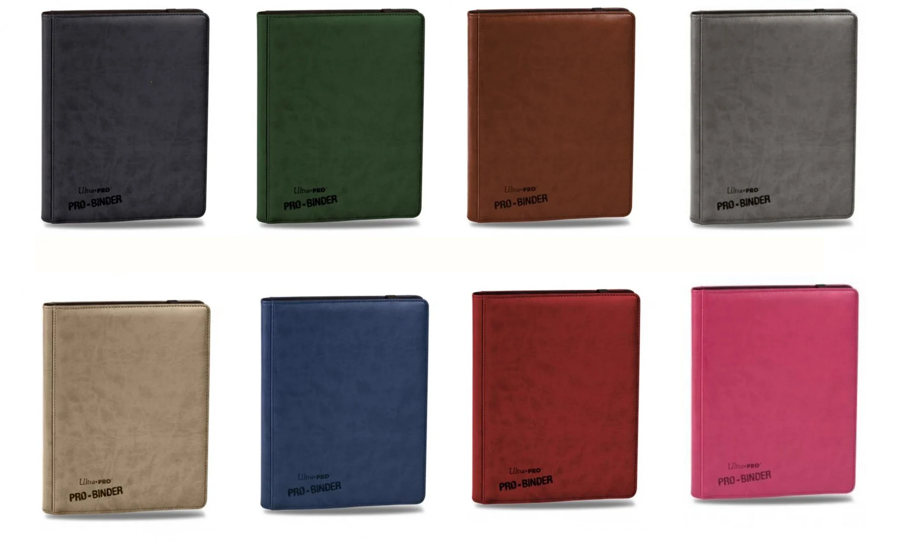 

The Ultra-PRO 9 Lattice Storage Card Book With 20 Pages Side Inserted 8 Colors For Magic