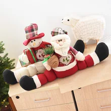 Large Size Christmas Doll Decorations Christmas Table Decorations Scene Decoration Christmas Gift Toy 60cm Flower vine Decor