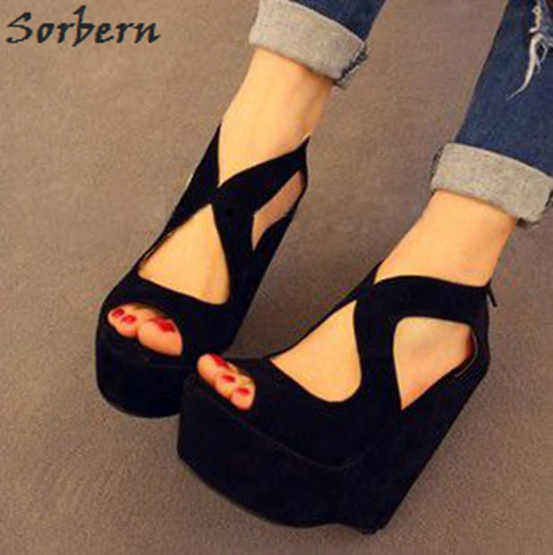 casual wedge heels