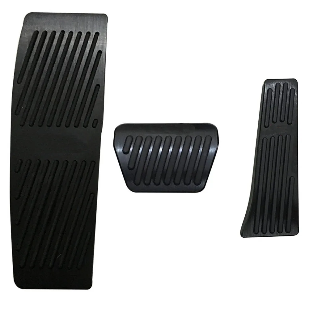 Nulla LHD Aluminum Alloy Black Car Gas Fuel pedal Foot Pedals Rest Plate AT For BMW F30 F31 3