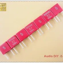 10 шт./50 шт. WIMA MKS2 серии 0,1 мкФ 100V 100v0. 1 мкФ 5% пленочный конденсатор 100nF 104