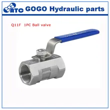 Q11F ручной из нержавеющей стали с внутренней резьбой конец 1 шт. тип Шаровой Клапан