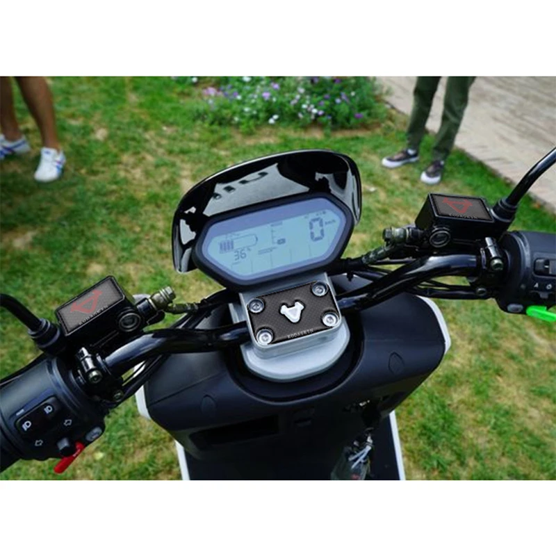 Adesivos de Carbono Decalques para Moto para Niu Kodaskin Motocicleta Levantar Real Emblema 3d 5 Cheap Decalques e adesivos