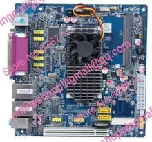 Dual network card d525 6com itx motherboard mini industrial motherboard small host motherboard
